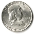 1954 FRANKLIN HALF DOLLAR