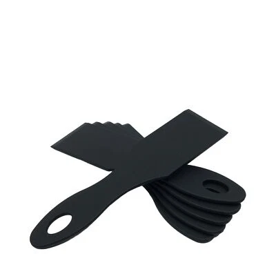 GRAVIDUS 6er Set Racletteschieber Raclettespachtel Raclette Heber Spachtel Kunststoff