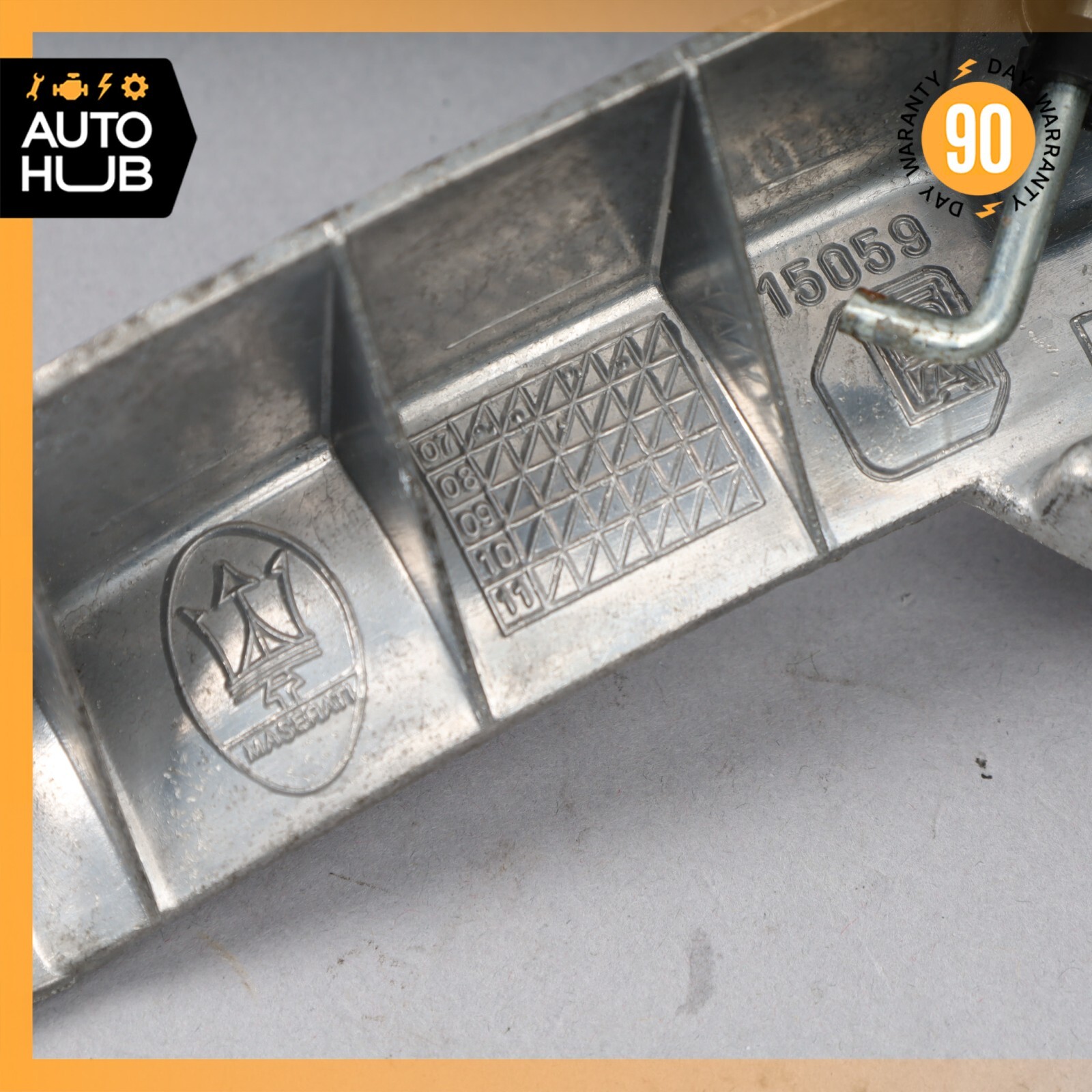08-19 Maserati GranTurismo S M145 Front Right Side Door Handle Bracket OEM 25k