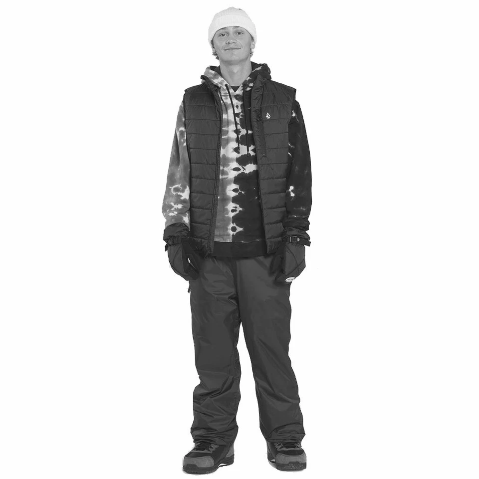 Volcom Puff Puff Weste Herren-Herbstweste Outdoor Steppweste Mid Layer Braun - Bild 3 von 3