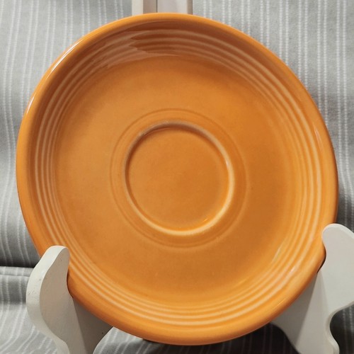 Fiesta-ware SAUCER "Tangerine" Orange - Post86' HLC