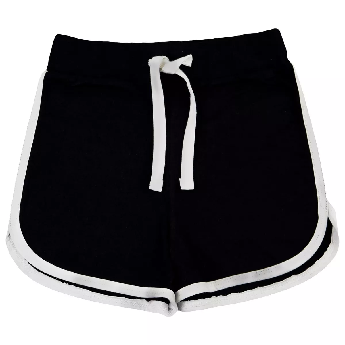 Kids Girls Shorts 100% Cotton Dance Gym Sports Black Summer Hot