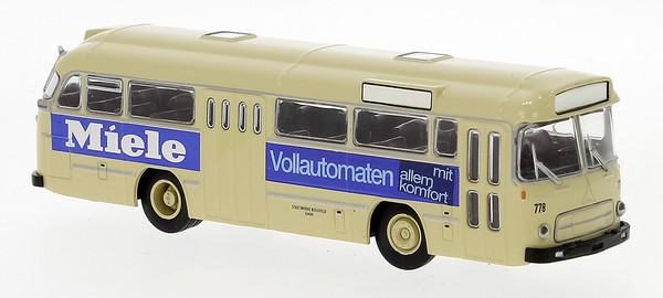 Brekina 59524 Magirus Saturn Ii, Stadtwerke Bielefeld - Miele, 1960-image