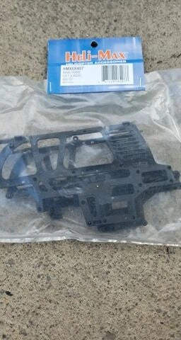 HELIMAX AXE CP PARTS: HMXE7508 DECAL (PACKAGE DAMAGE) & HMXE8407 MAIN FRAME - Image 3 of 4