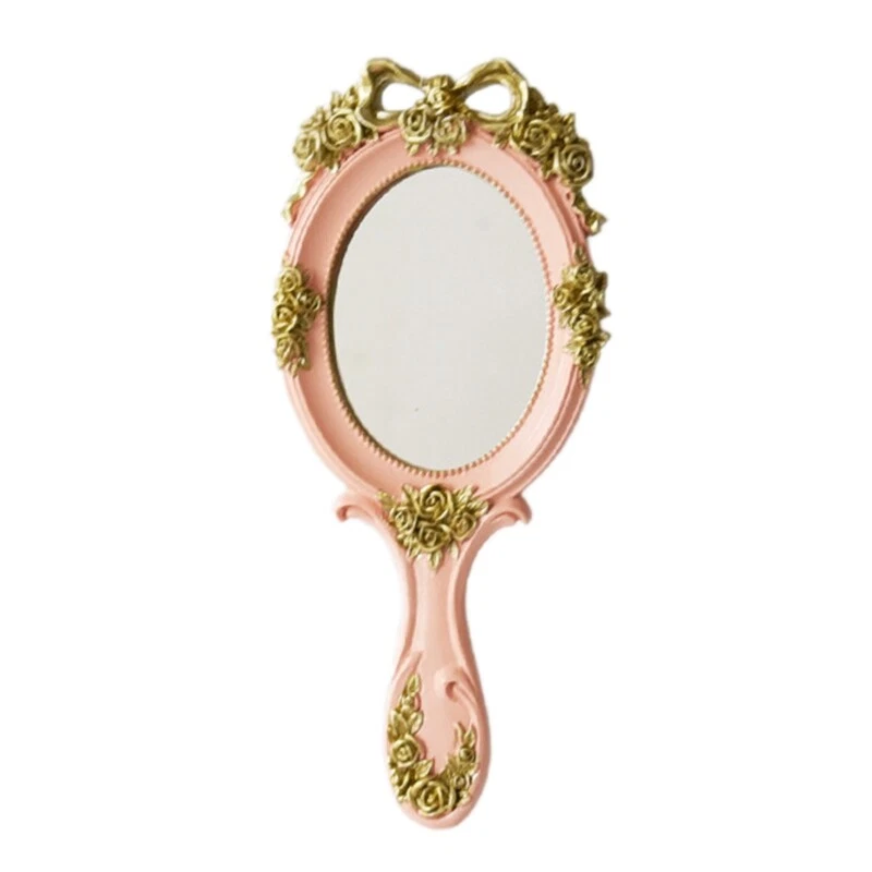 Makeup mirror with sale handle