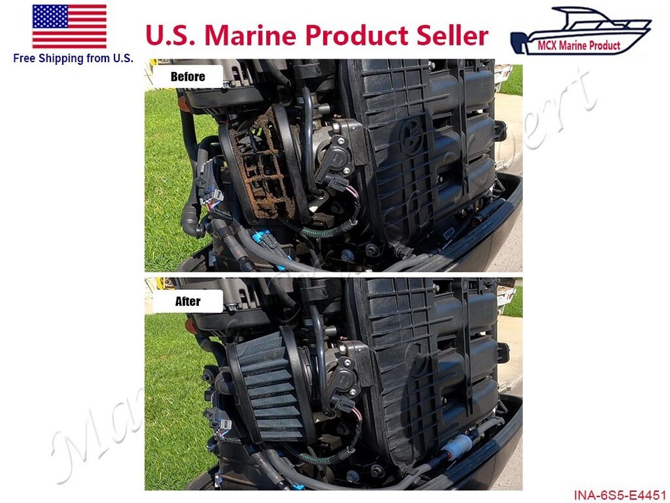 Air Filter For Mercury 75/80/90/100/115HP EFI 4 Stroke Outboards - Foto 2