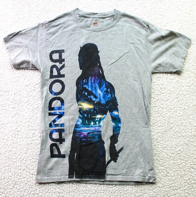Disney Pandora World Of Avatar Men's T-Shirt SMALL Grey