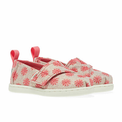 NIB TOMS Kids Infant/Toddler Size 5 Slip On Shoes Shimmer  display picture 1