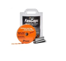 Paslode 650592 FasCaps 18 Gauge Plastic Caps and Staples 1680 Count