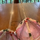Set Of 2 Wire And Chenille Vintage Christmas Ornaments — photo 5