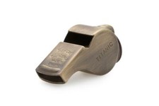 Sifflet ancien en laiton White Star Line Titanic Thunderer 58