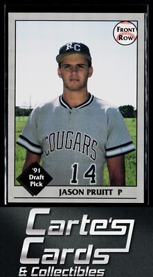 Jason Pruitt 1991 Front Row Draft Picks #26 Rockingham Cougars