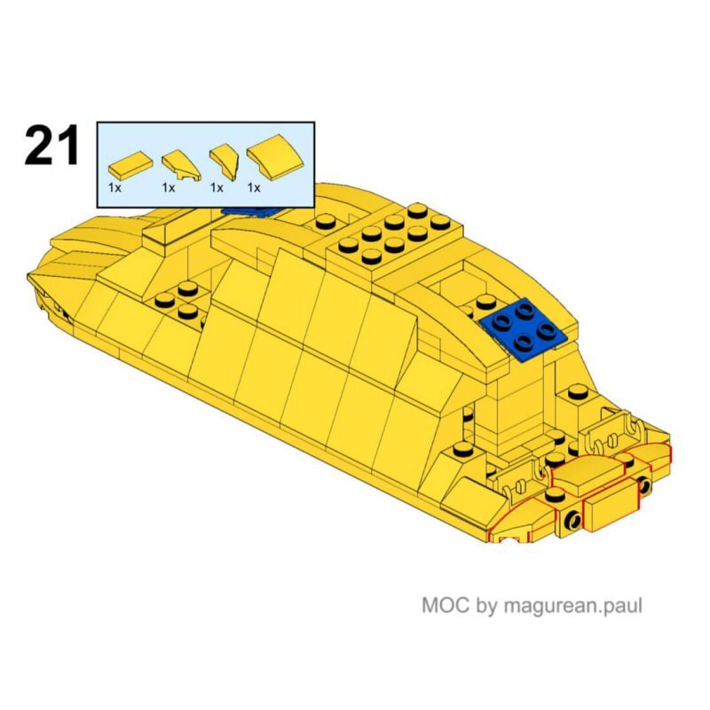 Custom MOC-144926 Insect Model Virtual Races in the Game Building