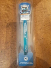 NEW Reach Access Flosser W/ 3 Floss Heads Blue Handle 2003 NIP Sample 3 refills