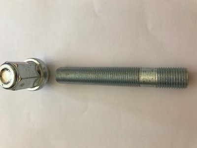 1x M14x1.5 Wheel Stud Conversion Bolt – 80mm Long – Fits FIAT & Mercedes – BIMECC Italy