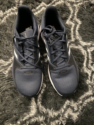 ADIDAS GZ8077 RUNFALCON Mens Size 12 Navy/White/Ink Mesh Running Shoes 