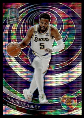 2022-23 Panini Spectra Celestial Malik Beasley 115/149 Los Angeles Lakers #121