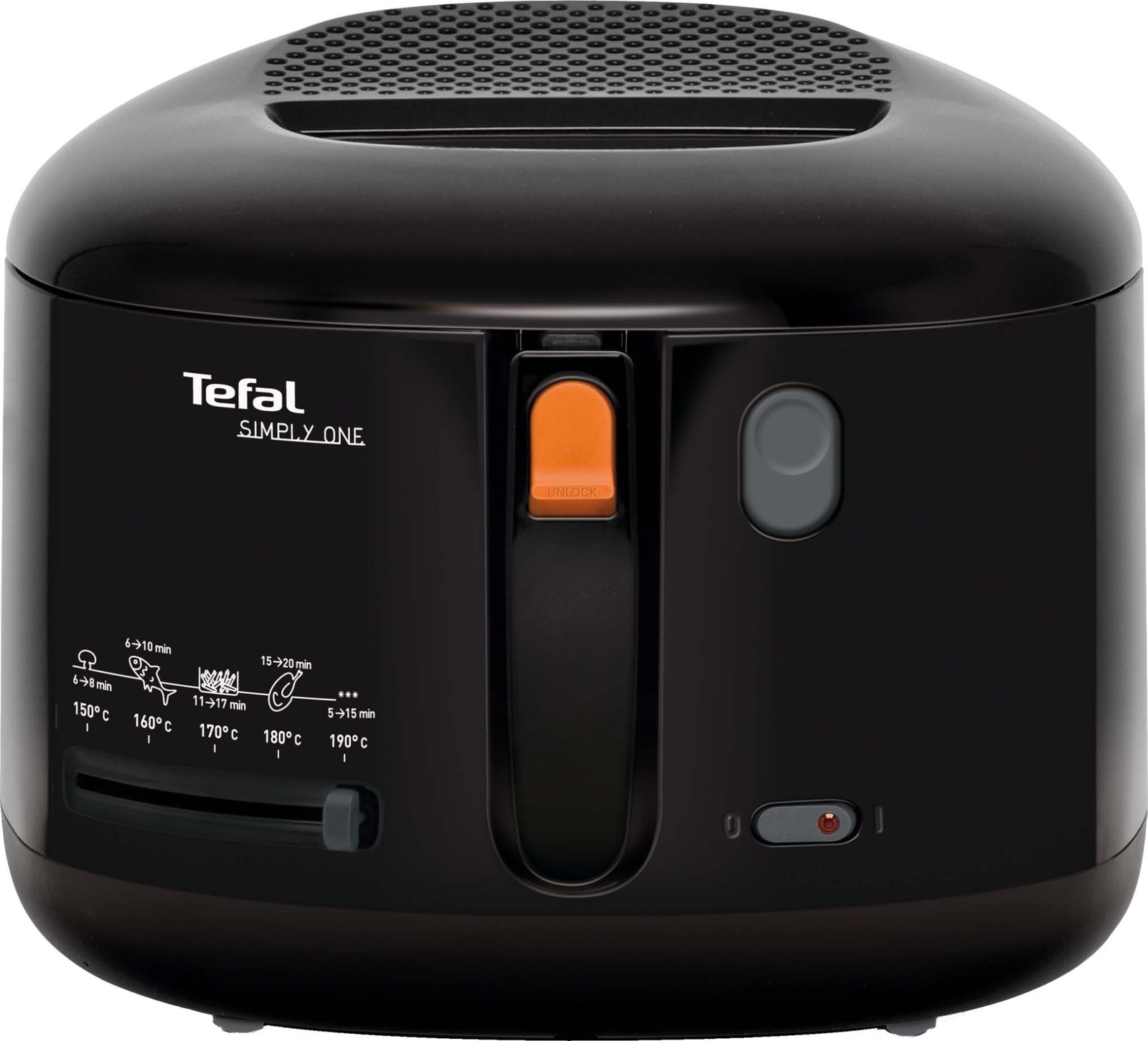 Tefal Fritteuse FF1608 2,1l 1900W schwarz XL spülmaschinengeeignet
