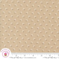Moda JELLY JAM 20498 19 Brown Taupe Florets FIG TREE Quilt Fabric