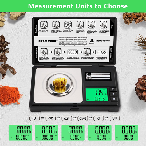 High Precision Milligram Scale,50G/0.001G Digital Mini Pocket Gram Scale,Mg Scal - Picture 2 of 6