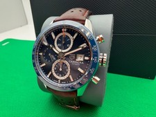 TAG Heuer Carrera CBM2112 Calibre 16 Stainless Steel Blue Dial Mens Watch 41mm 5