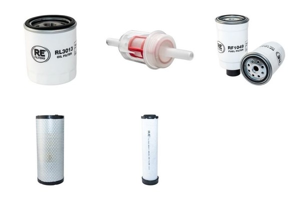 Filter Kit FüR Weideman 4070 CX80 Luft ÖL Kraftstoff Mit / Deutz BF4M2011 Motor-image