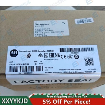 Sealed Pre-owned Allen Bradley 1769-L18ERM-BB1B /C CompactLogix 5370 Controller