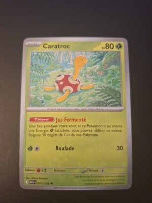 Pokemon Karte - Caratroc 011/132 - MEG Mega Evolution 