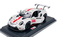 Bburago Porsche 911 Rsr Weiss 1:24 Die Cast Metal Model Neu Im Kasten 18Cm