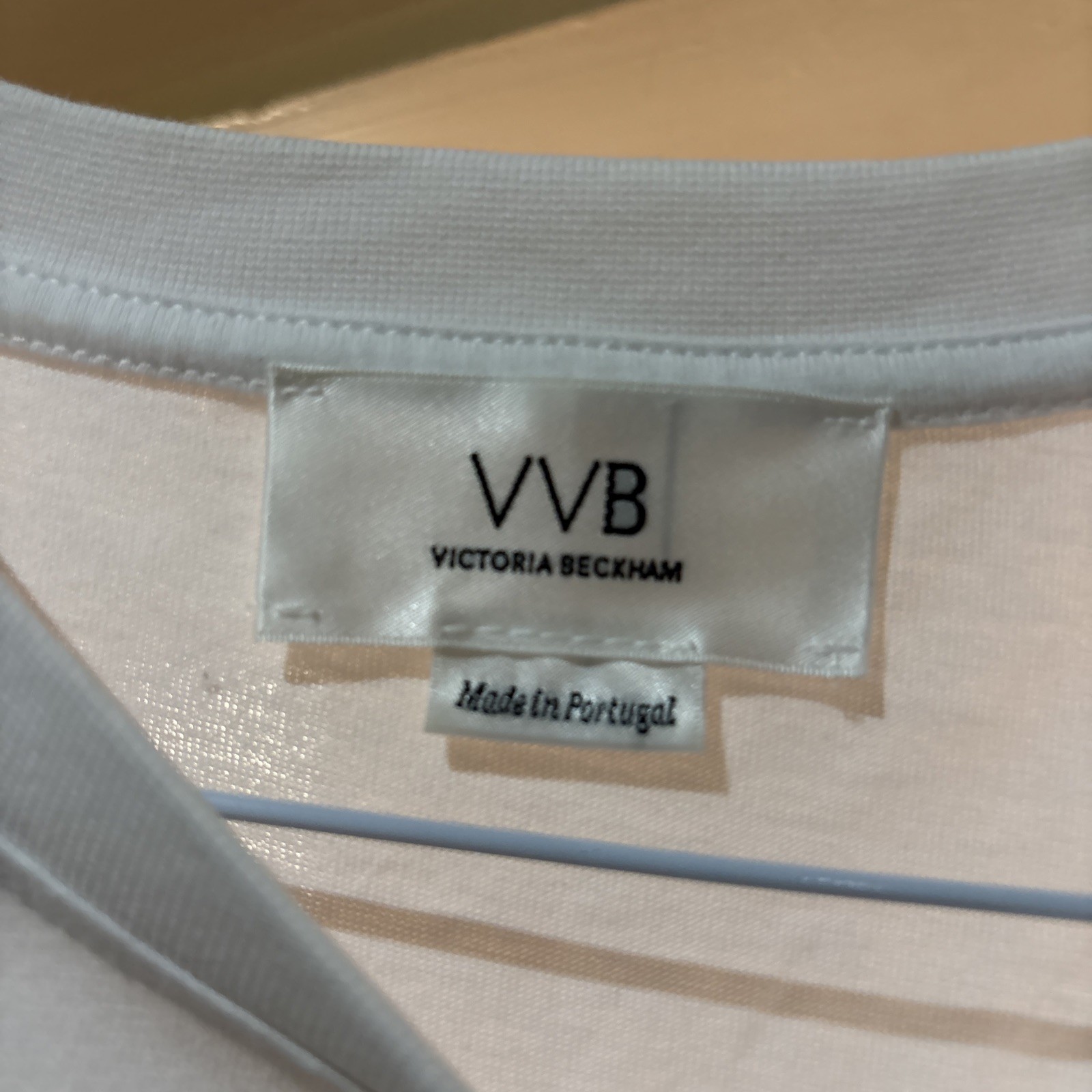Victoria Beckham Posh IS BACK White T-Shirt Medium underarm to underarm 20” image 4