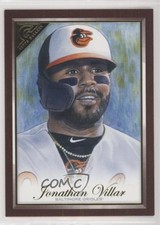 2019 Topps Gallery Canvas Wood Jonathan Villar #23 0c6