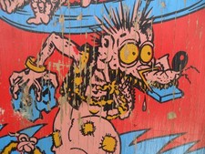 RADD RATT 1987 Vintage Skateboard Deck 30 X 1...