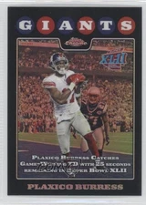 2008 Topps Chrome Refractor Plaxico Burress #TC153