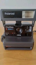 Vintage Polaroid One Step Close Up 600 Instant Camera Retro Free Ship Unteste