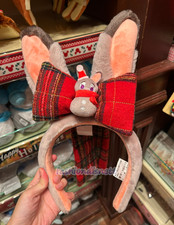 Hot Authentic HK Disney 2025 Christmas Zootopia Cute Judy Ear Plush Headband