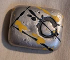 1oz Satori .999 Fine Silver Custom Bumble Bee Color Handpour With Signature Enso