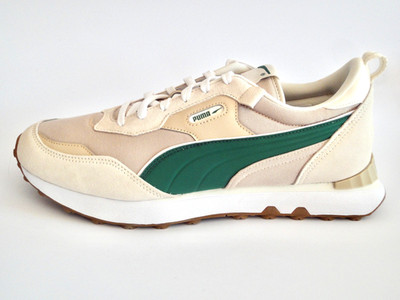 Puma Rider FV Pop FS/Puma Archiv/Puma Sneaker/Größe 46 /beige/grün/weiß/39192501
