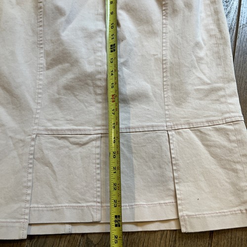 Falda Irene VAN RYB Ivr/rosa talla 42 FR 10 EE. UU. Minorista $178 - Imagen 9 de 10