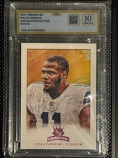 Panini 2021 Chronicles Micah Parsons Gridiron Kings Pink GK-35 CGA 10 Cowboys