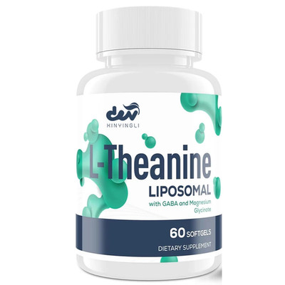 Complément L-théanine 500mg GABA 200mg magnésium 100mg liposome 60 capsules