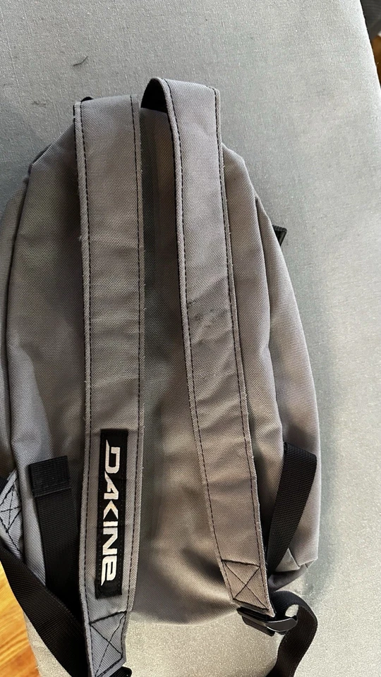 Dakine Mini Backpack Day Bag Purse Grey Floral - Image 2 of 4