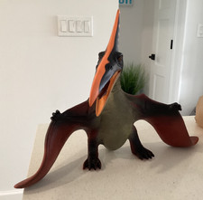 Pterodactyl Rubber Dinosaur Maidenhead 2005 Toys R Us Large
