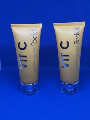 Lot of 2 Rodial Vit C Papaya Enzyme Scrub Brighten & Renew 70ml 2.36oz Sealed