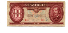 100 FORINT  VG  BANKNOTE FROM  HUNGARY  1992   PICK-174