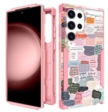 Plakill S23 Ultra Case Cute Kawaii Christian Rugged Shockproof, Women  Teens
