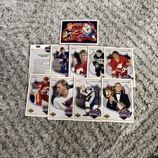 1992-1993 Upper Deck Hockey Heroes Brett Hull Set