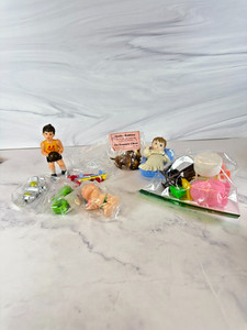 Vintage Cake Toppers Lot Wilton & Mixed Brands Baby Sports Figures