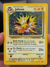 Jolteon (4/64) HOLO Rare Jungle Unlimited Pokémon TCG LP on eBay