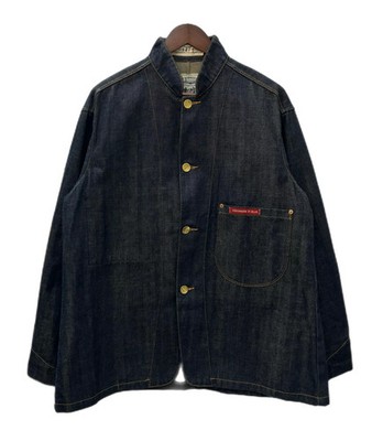 VISIONAIRE 31 BLUE リーバイス Used] Levi's 00's VISIONAIRE 31 BLUE DENIM SACK COAT jacket blue