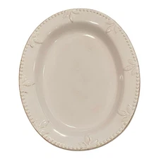 Signature Sorrento Debby Segura Oval Platter Excellent Used Condition 14” x 11”